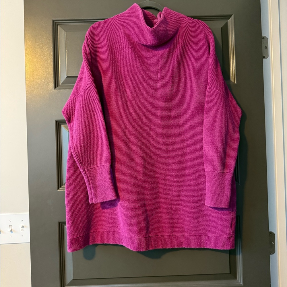 EUC Free People ottoman tunic sweater- size L